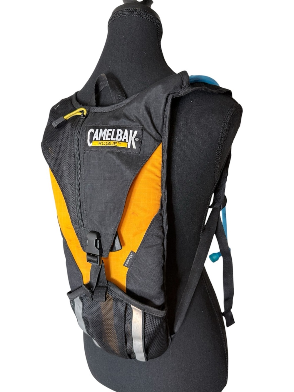 CAMELBAK Rogue Hydration Backpack Bladder Orange Black Travel Hiking Biking Run